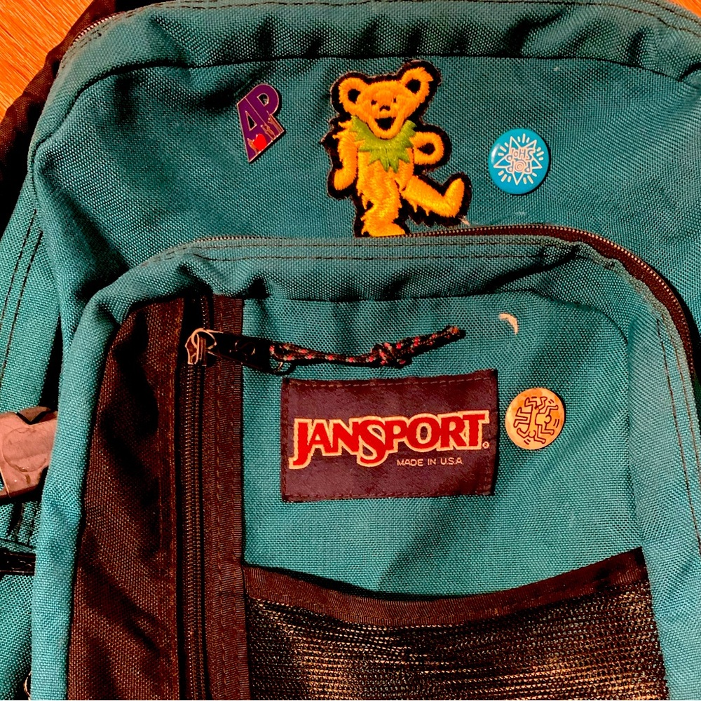 well traveled backpack vintage … has a story